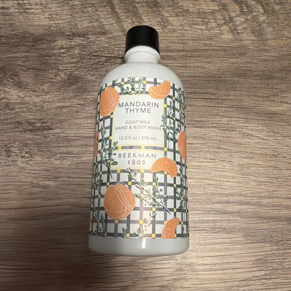 Beekman 1802 Mandarin Thyme Goat Milk Hand And Body Wash 12.5 Fl Oz